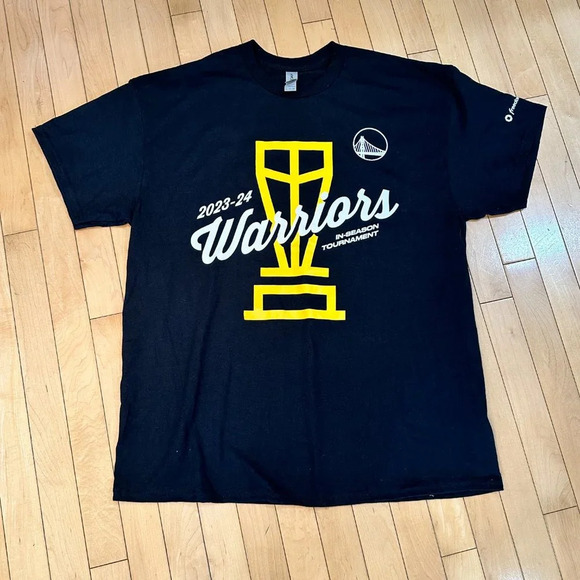 GOLDEN STATE WARRIORS Dubs 2023-2024 In-Season Tournament Shirt Size XL - Picture 3 of 5